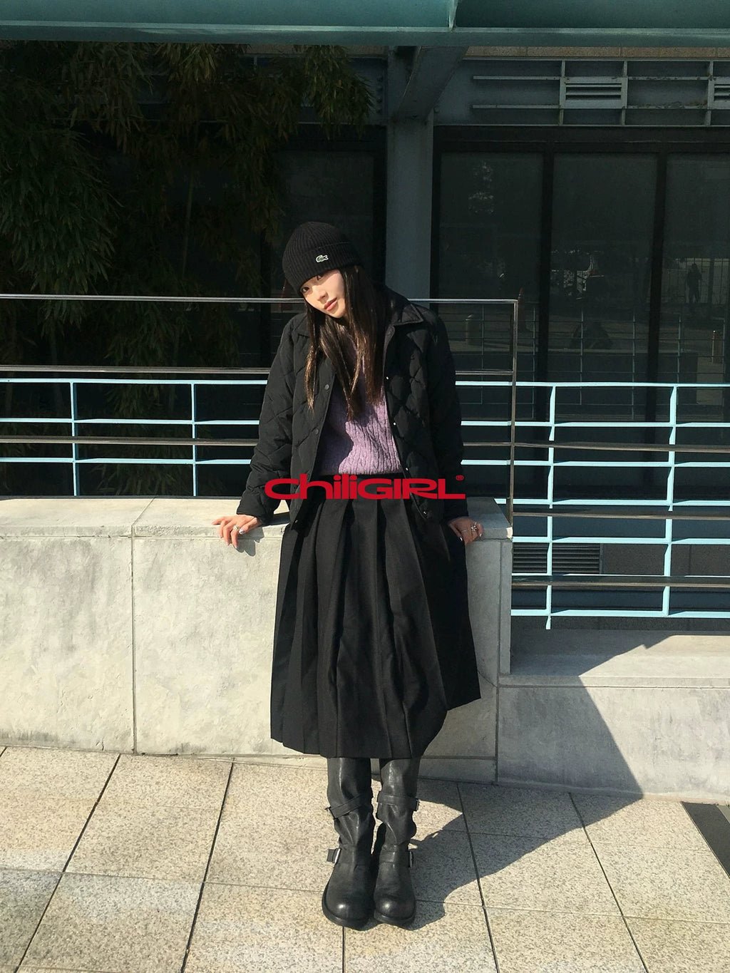 CHILIGIRL Stacking Boots Loose Boots