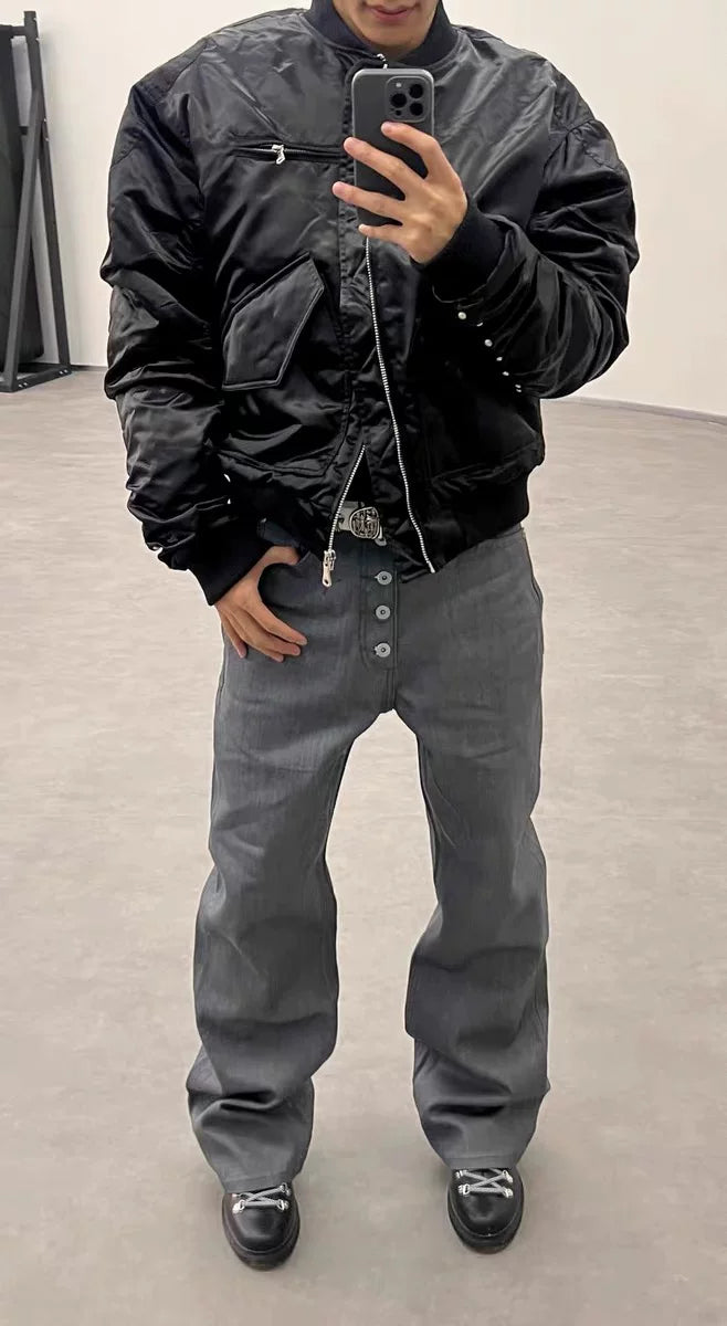 B72 Versatile Slim-fitting Original Cow Jeans
