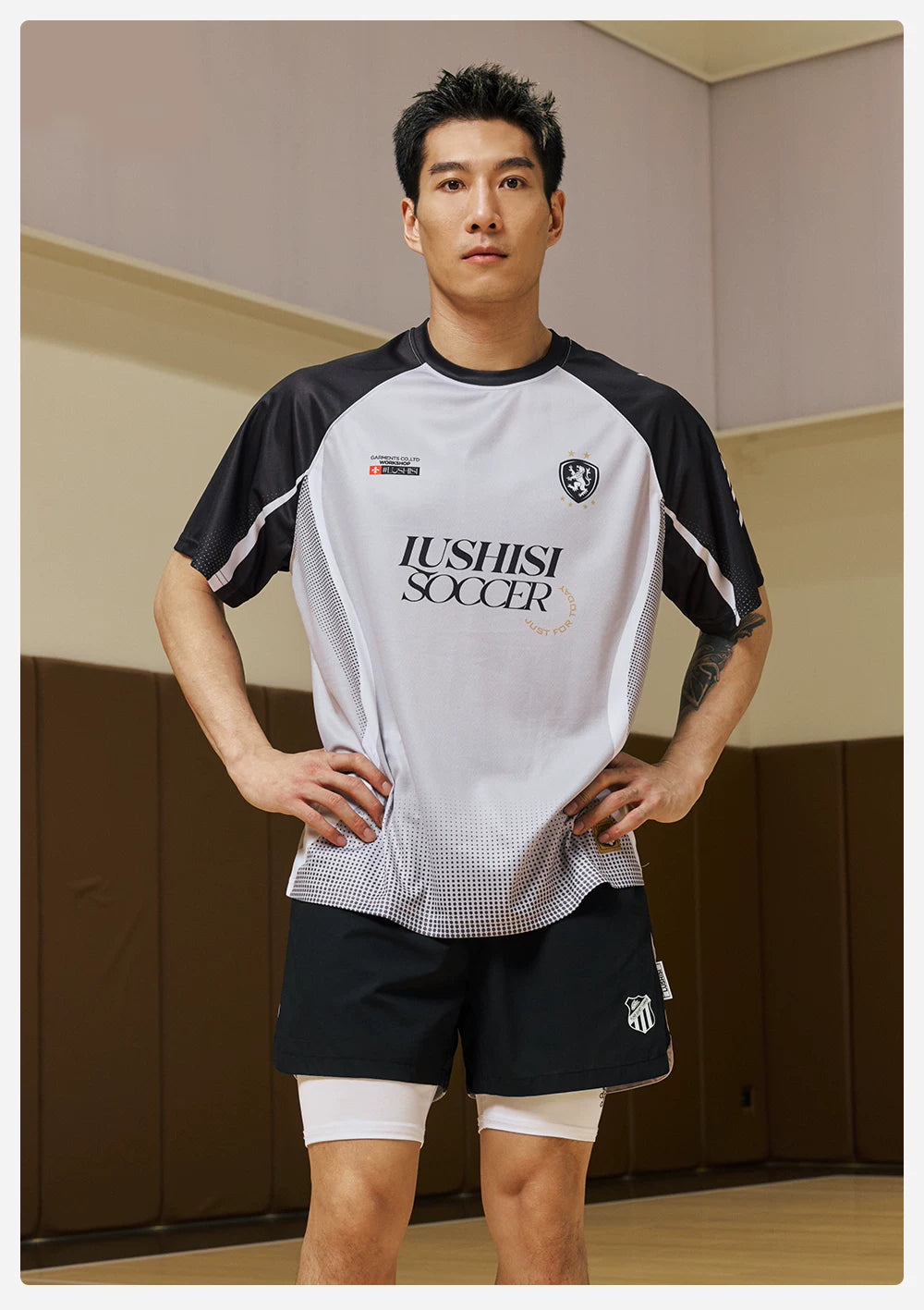 LUSHISI Moisture Wicking Exercise Tee