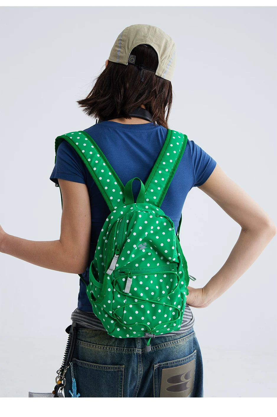 CryingCenter Polka Dot Mini Mountaineering Backpack