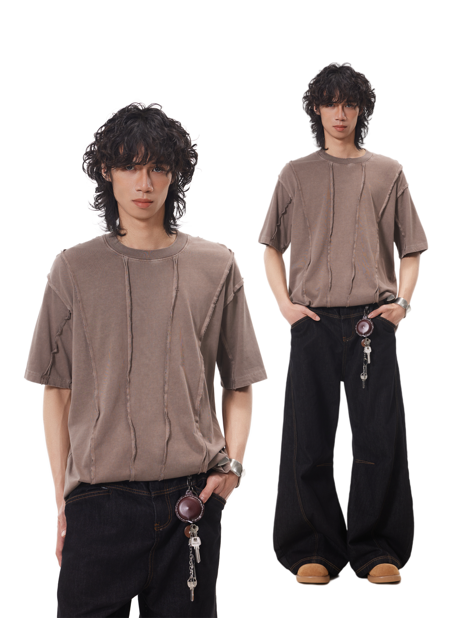 BTSG heavy industry washed Tee
