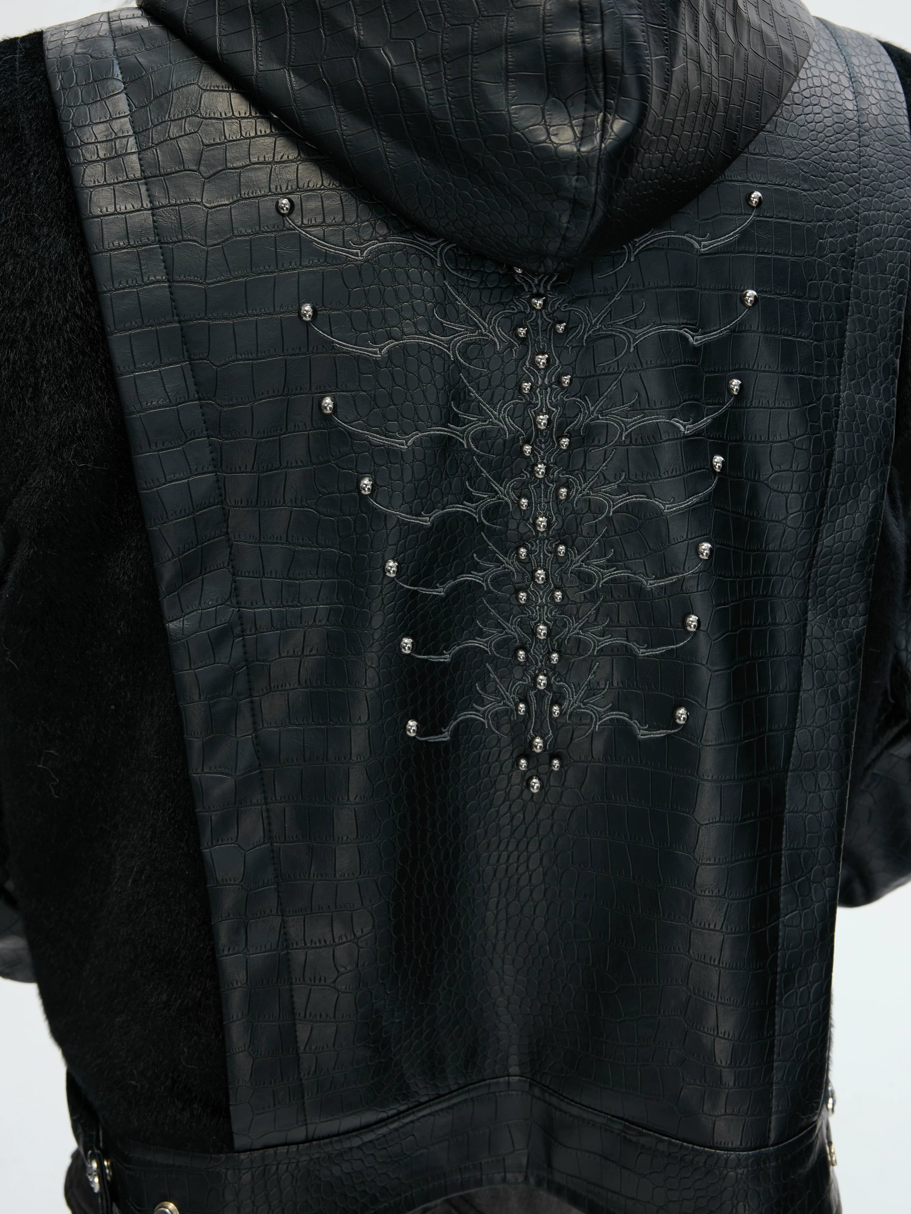 ArguECulturE Crocodile Hooded Padded Jacket