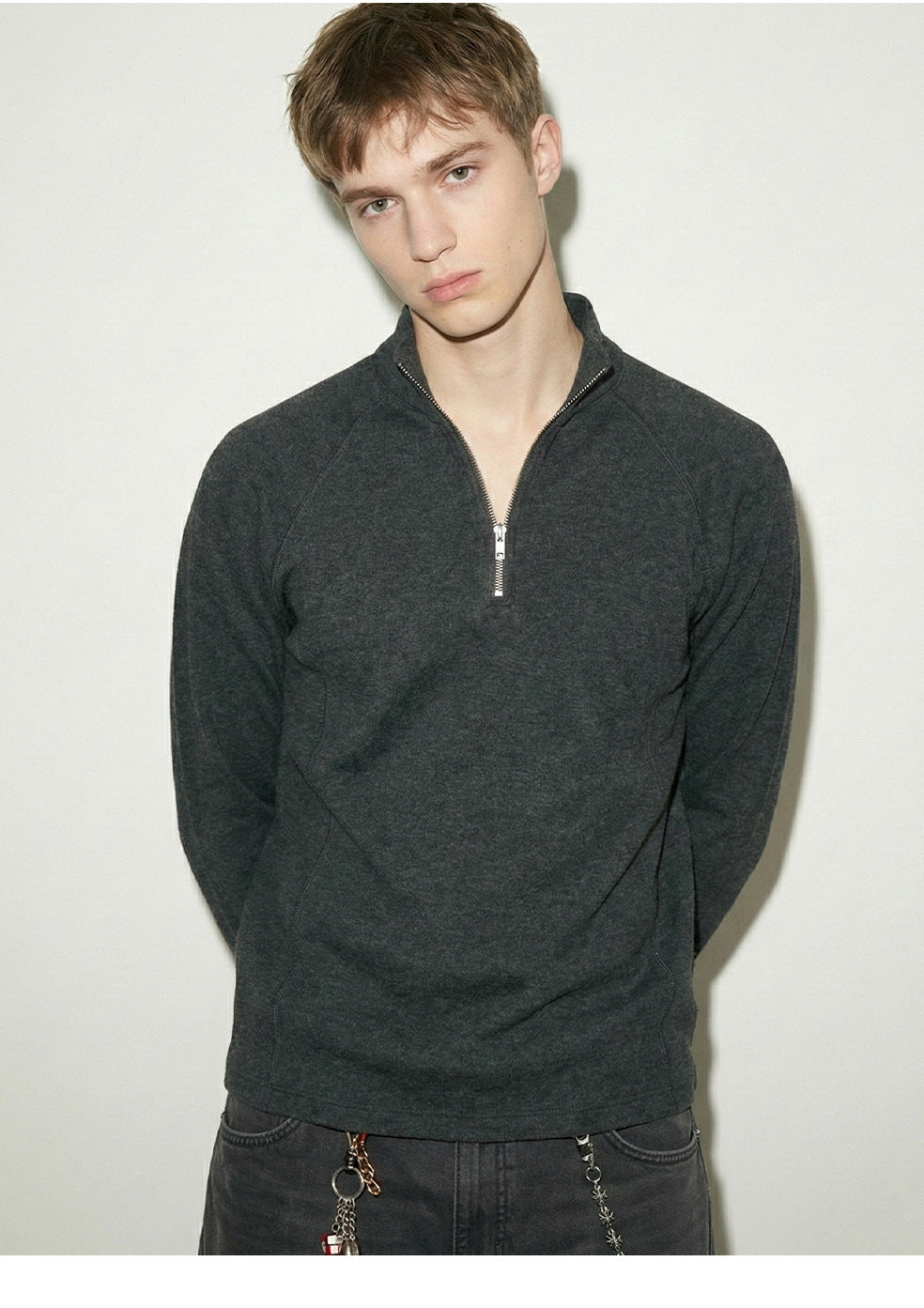 MADEEXTREME Casual Commuter Stretch-knit Long Sleeves