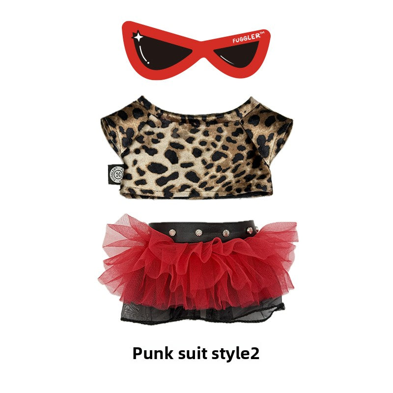 Fuggler Cute Tooth Monster Doll Cute Plush Doll Baby Suit