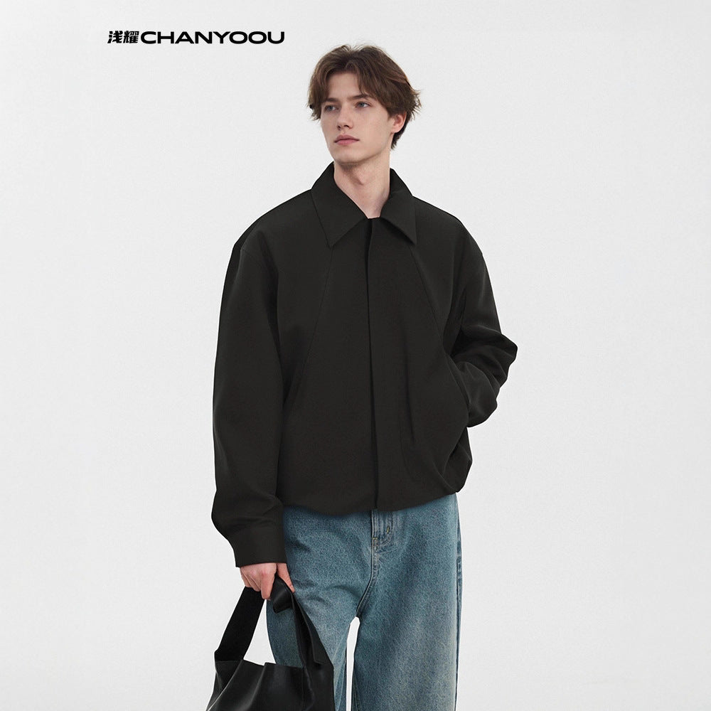 CHANYOOU Vintage Wide Skinny Deconstruction Jacket