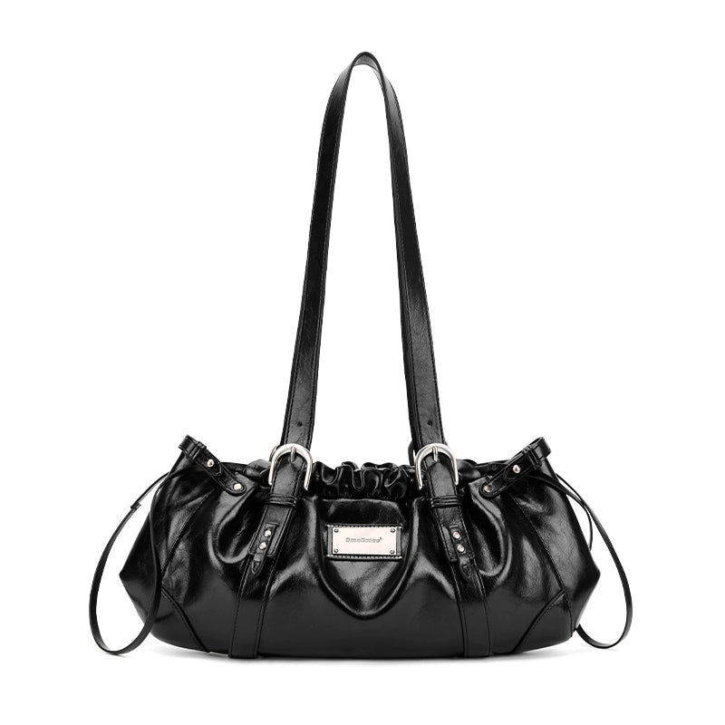 SmoSmos Niche Shoulder Commuter Cowhide Handbag
