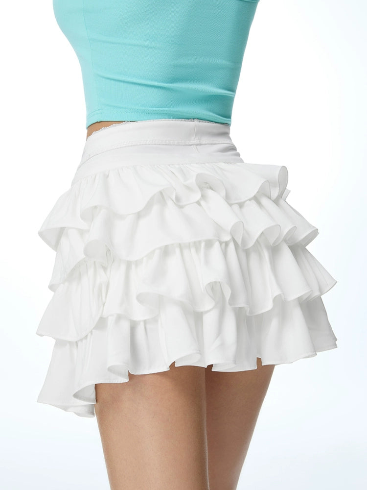 ABMY Ballet Pure Lust Ruffle Cake Skirt