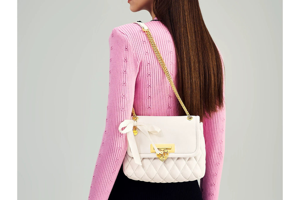 JUST STAR Rhombus Shoulder Messenger Bag
