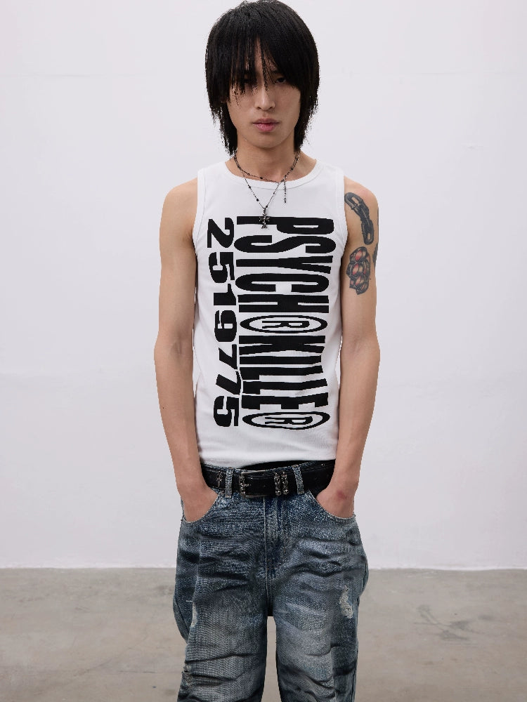 CHAI Simple Bottom Threaded Slim Vest