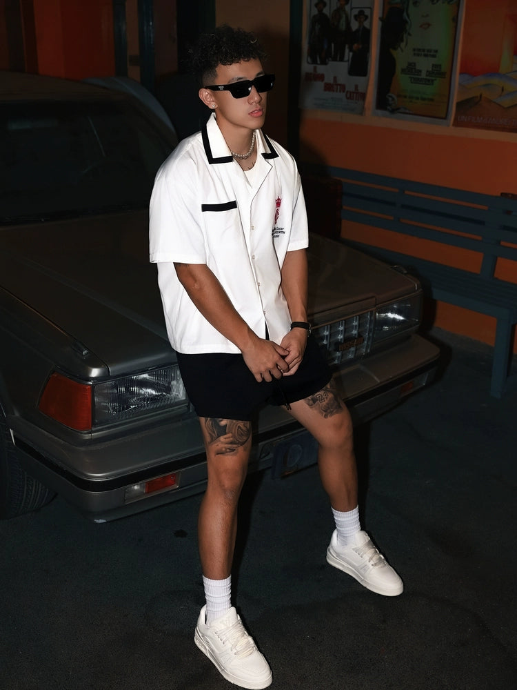 OOTC Cuban Collar Casual Shirt