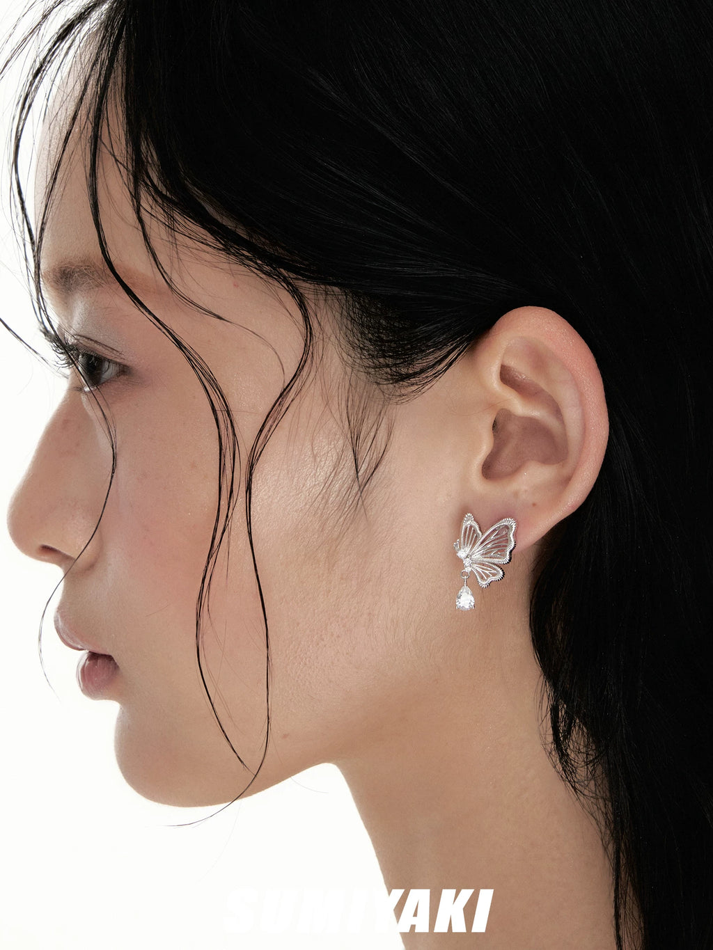 SUMIYAKI Niche Butterfly Earrings