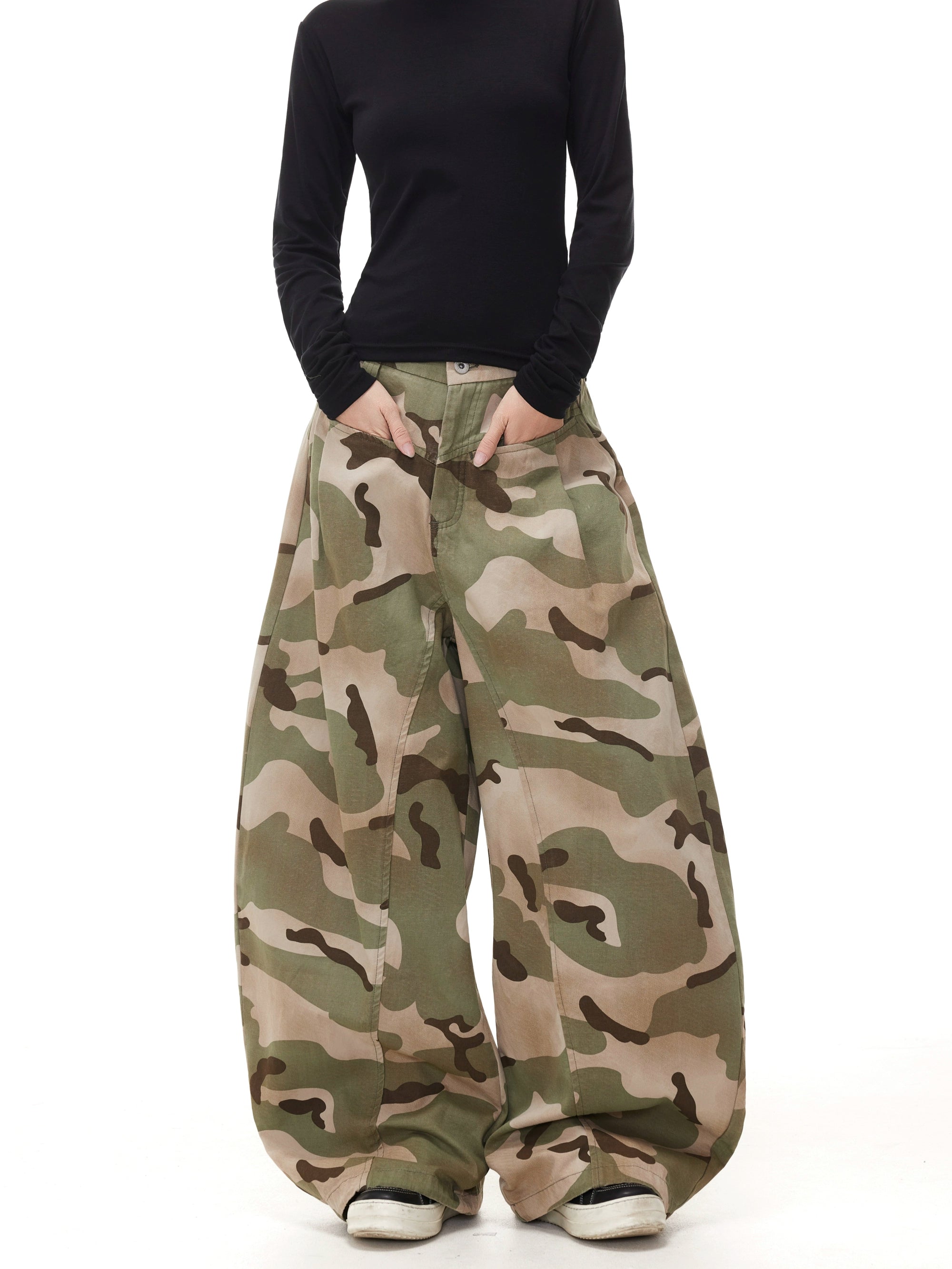 BTSG Pleated Camouflage Scimitar Overalls