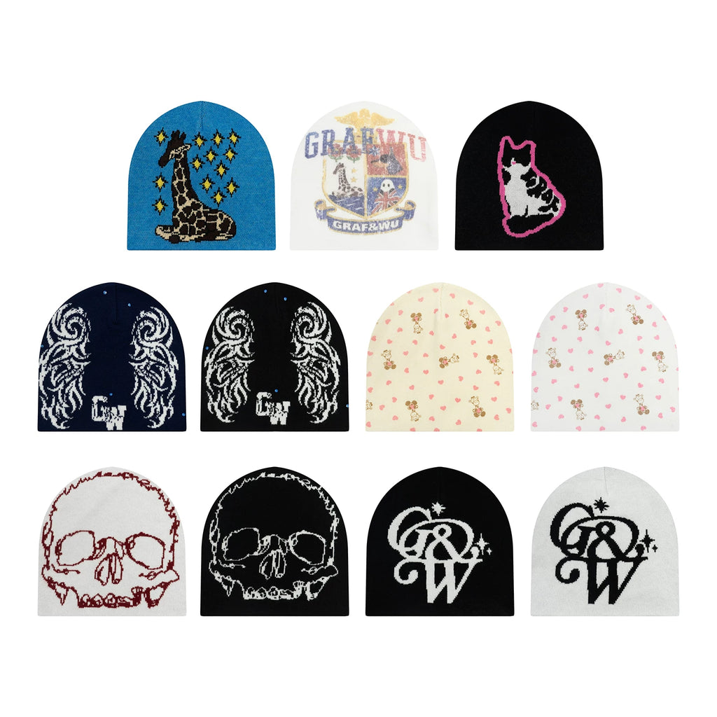 GRAF Casual Versatile Wool Knitted Hat