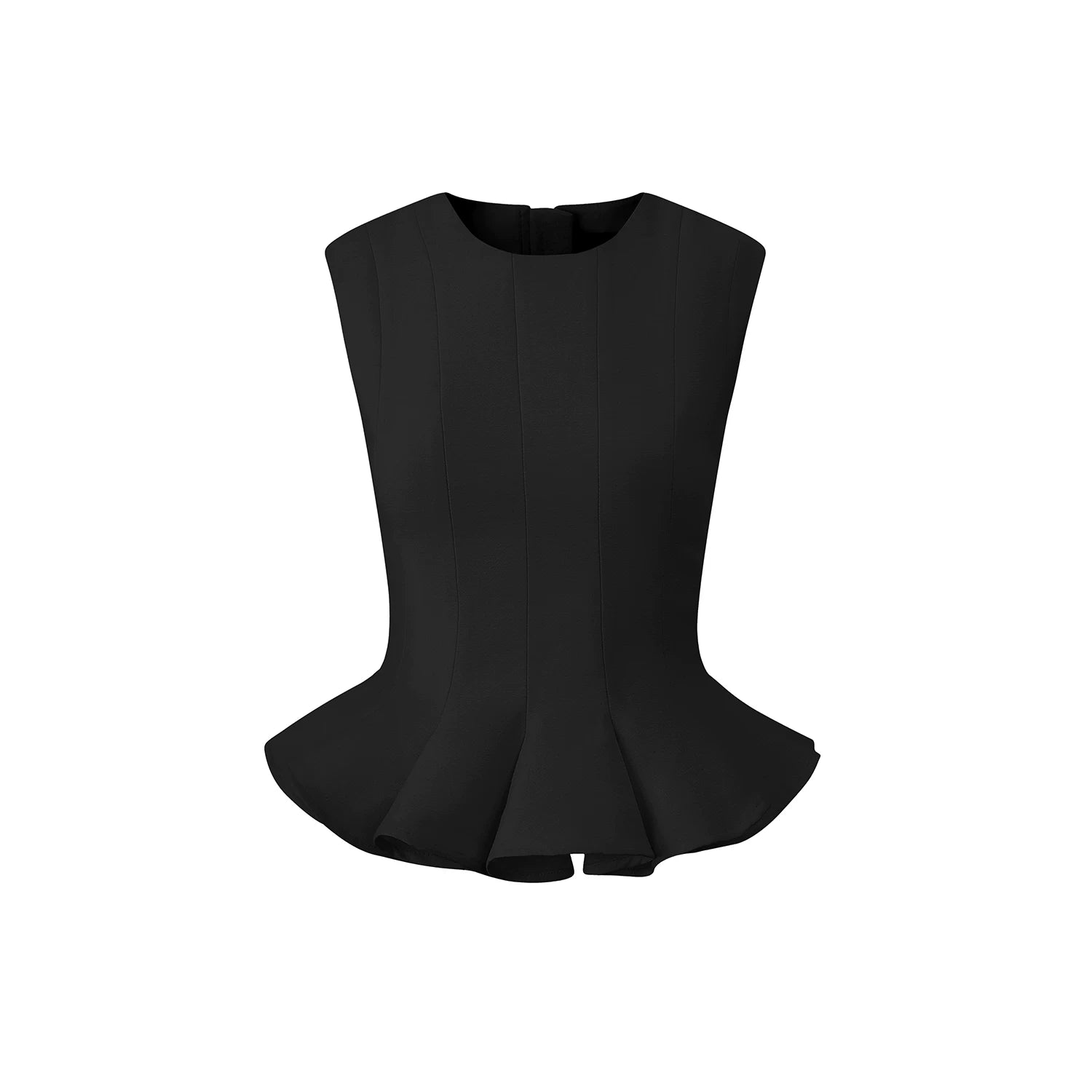 Avenement Slim Skinny Crew Neck Vest