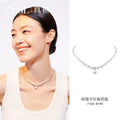 ZEGL Artificial Large Pearl Necklace