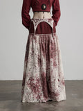 INDULGE Bead Lace Stitching Dress