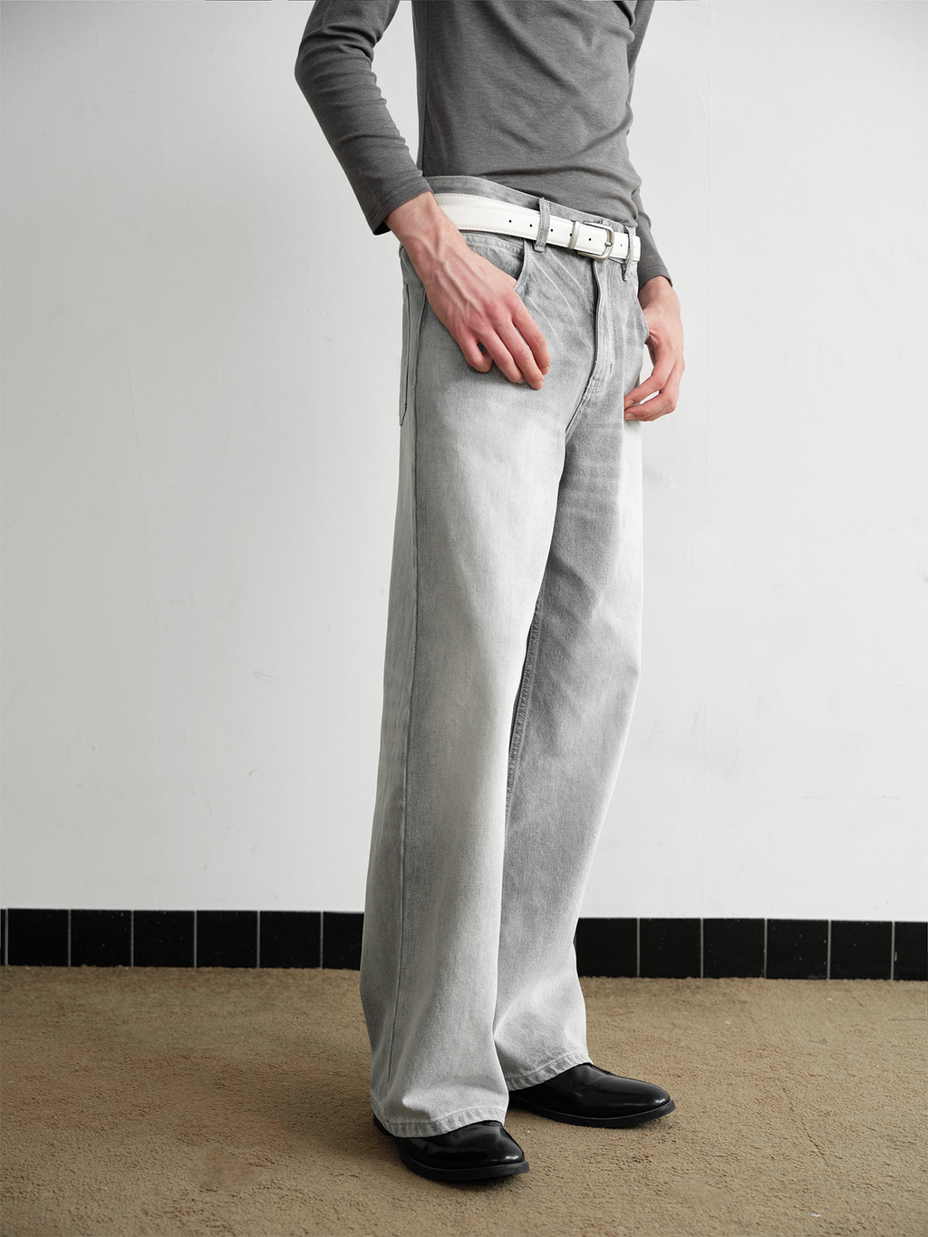 Slight Vogue Retro Casual Straight Jeans