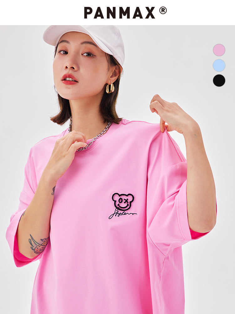 PANMAX Bear Toothbrush Embroidery Cool Tee