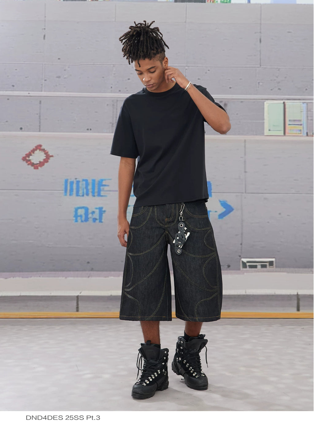 DND4DES Vintage Ice Mercerized Crew Neck Tee