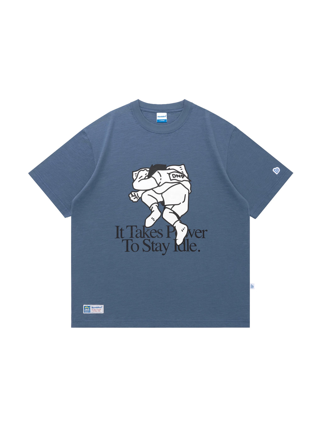 BENT IDEA Skin-friendly Breathable Casual Tee