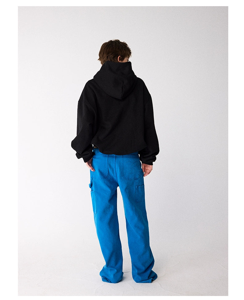 CRICLE Rotary Letter Hooded Sweater