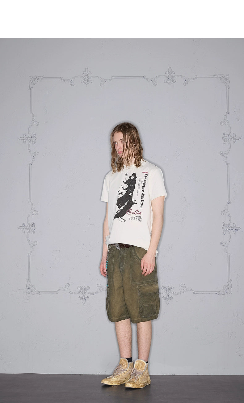 Rocawear Character Alphabet Print Casual Tee