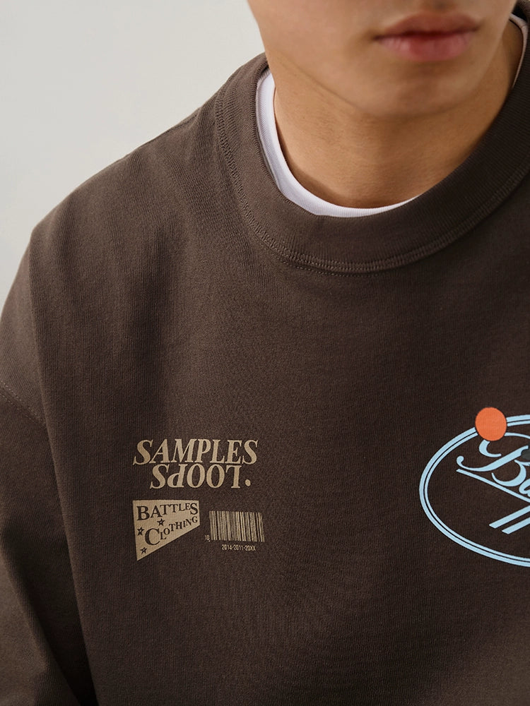 Battles Potted Sparrow Retro Casual Tee