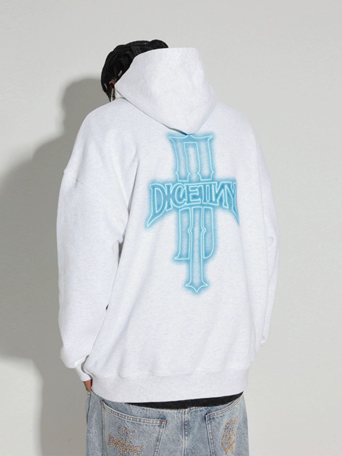 DICETINY Luminous Logo Retro Sweater