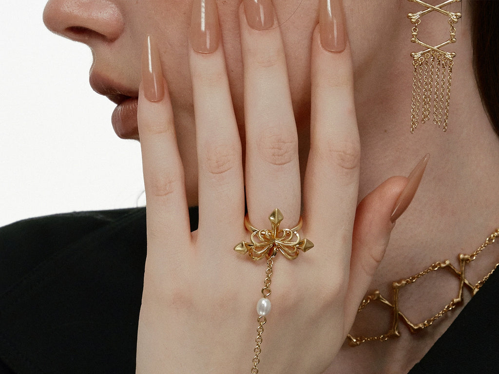SUMIYAKI Sphenoid Bone Symbiotic Bracelet Ring Integrated Ring Removable