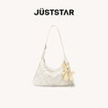 JUST STAR Relaxed Soft Leather Underarm Bag