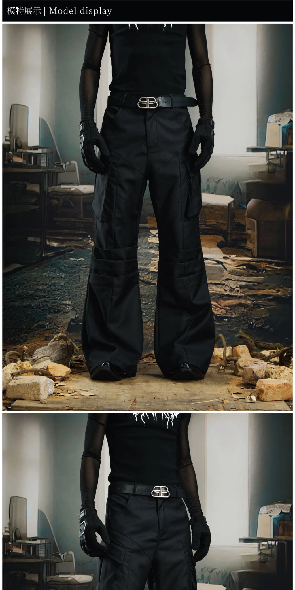 NOMANIAI Pleated and Versatile Trousers