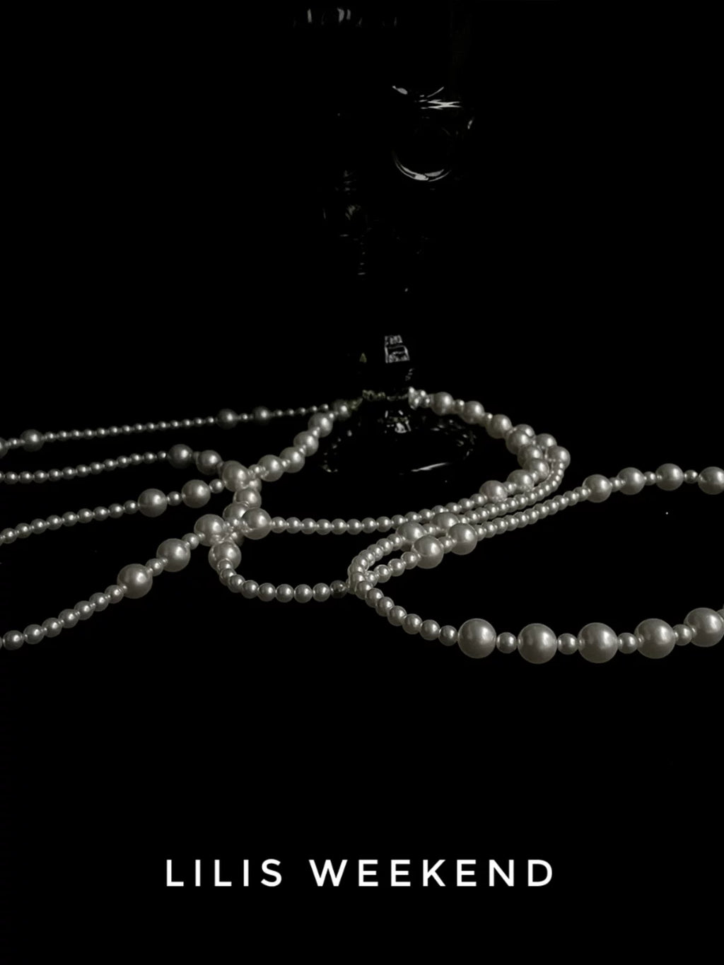 Lilis Weekend Retro Gradual Change Multi-layered Bead Necklace