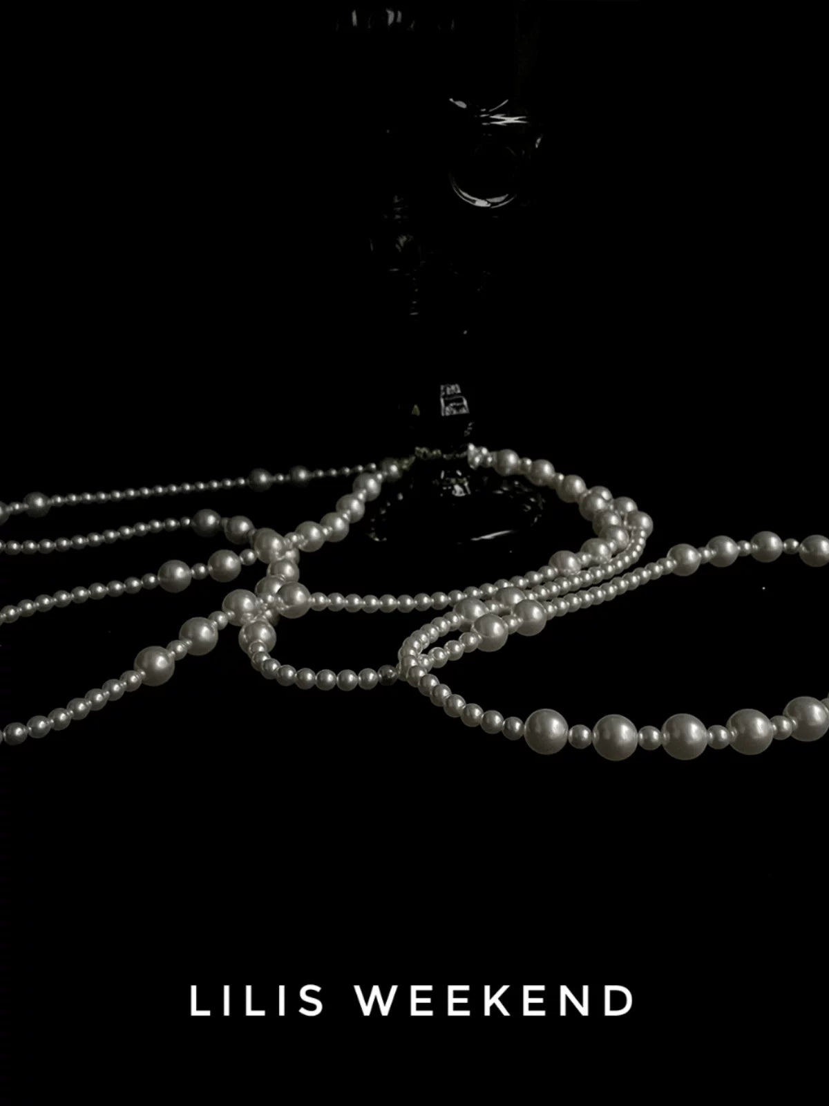 Lilis Weekend Retro Gradual Change Multi-layered Bead Necklace