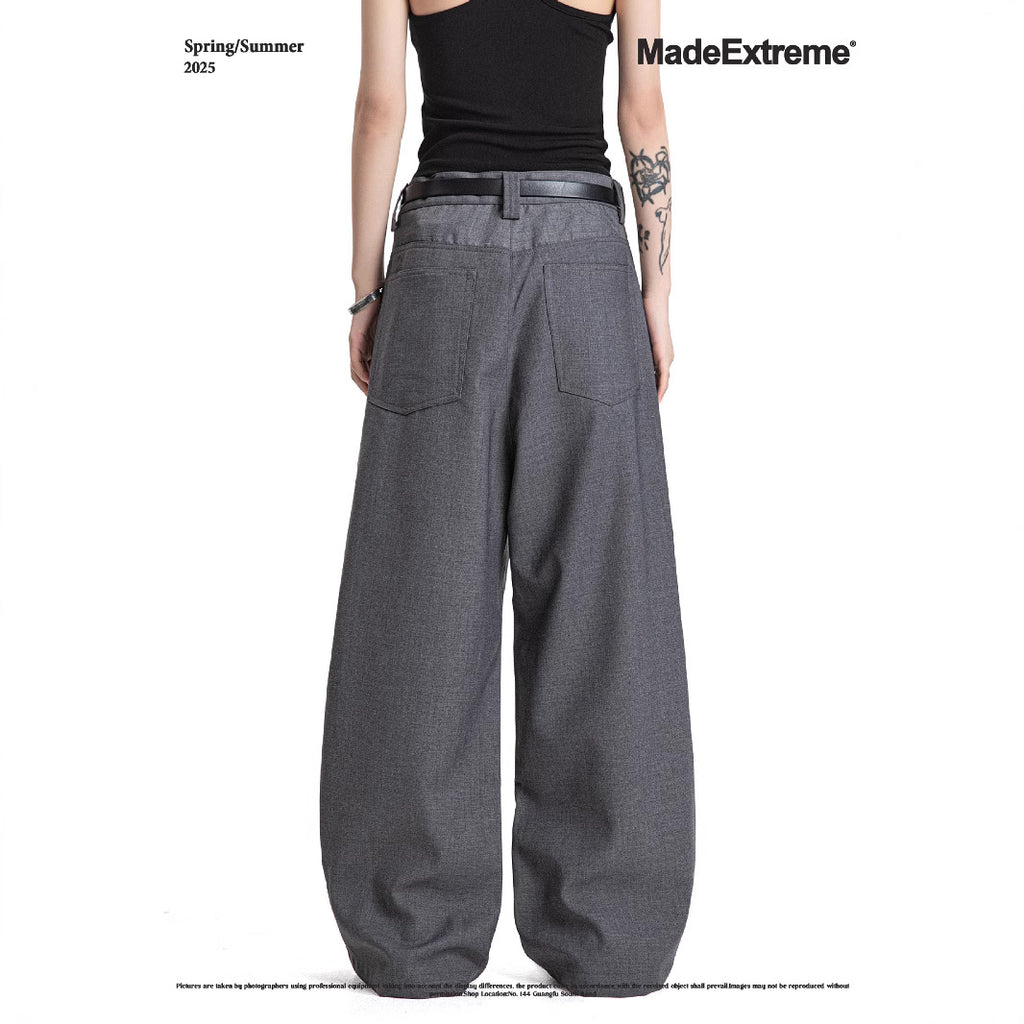 MEMADEEXTREME Micro-pull Anti-wrinkle Trousers Casual Trousers
