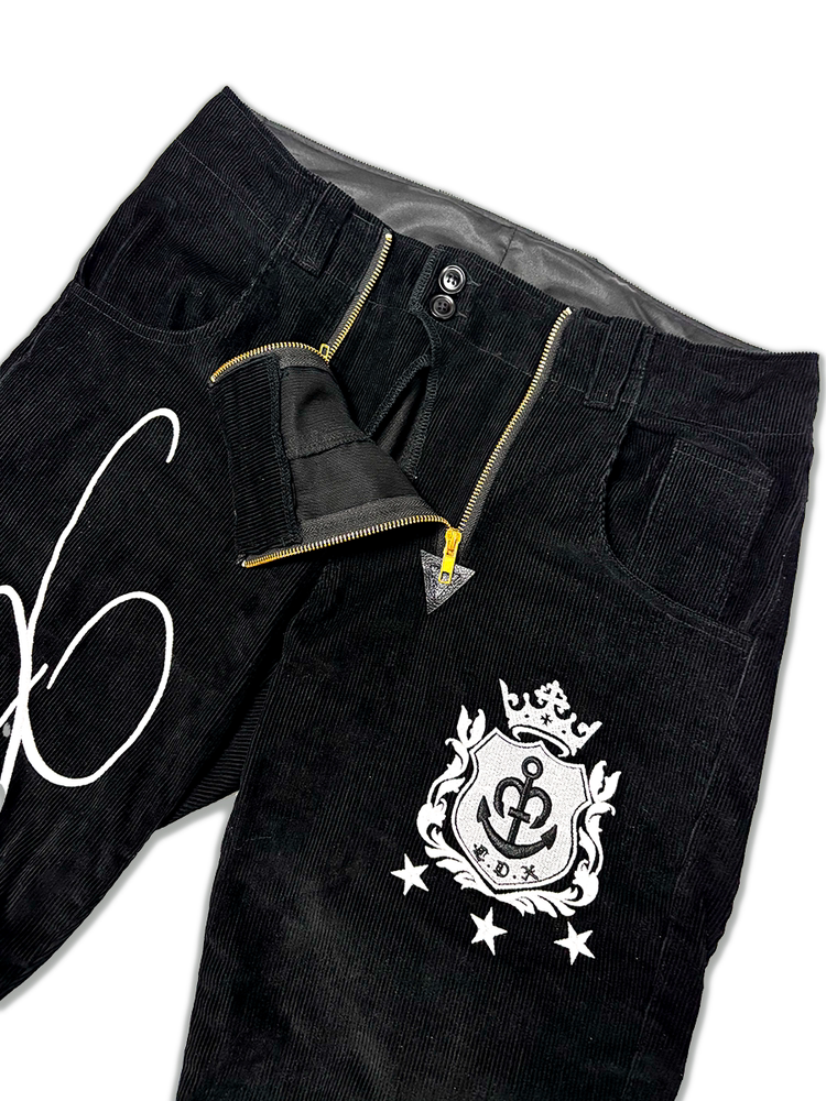 BSSHTTWASIL Helmsman Embroidered Corduroy Pants