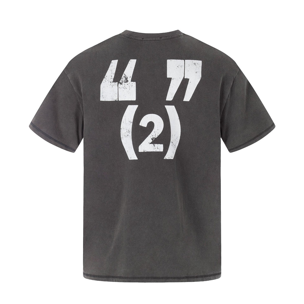 11KN Retro Loose Old Casual Tee