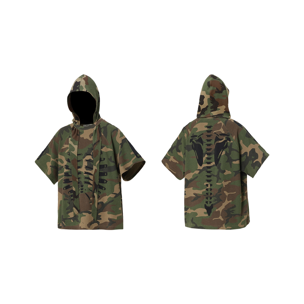 RELABEL Sticker Embroidery Camouflage Tee
