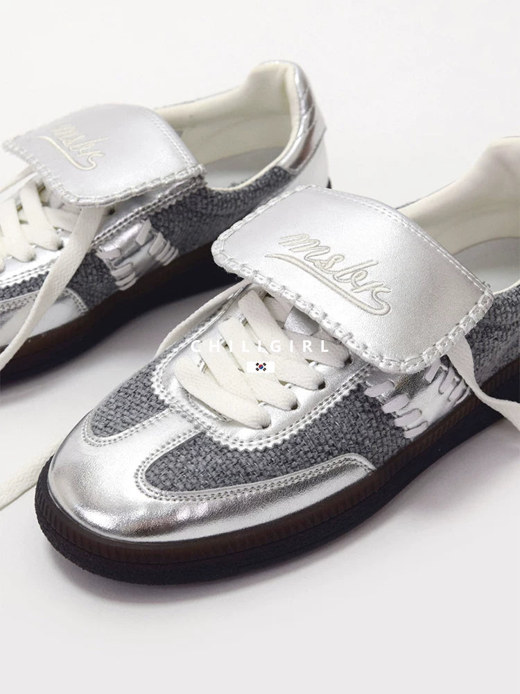 CHILIGIRL Retro Classic Niche Flat Baseplate Shoes