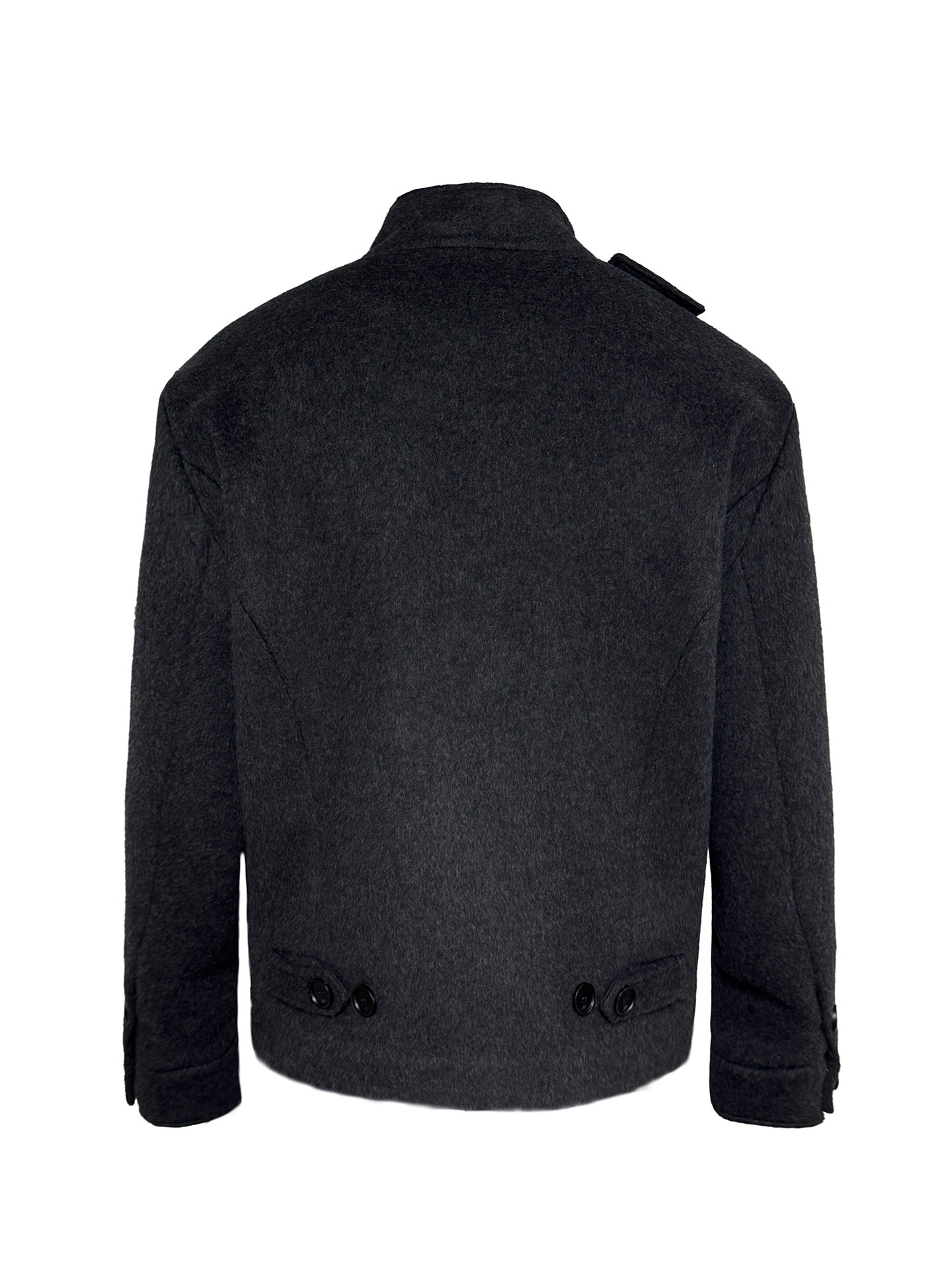 JCAESAR Lapel Button-down Jacket