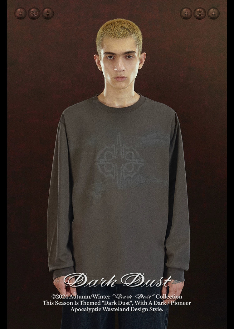 DICETINY Crew Neck Loose Casual Long Sleeves