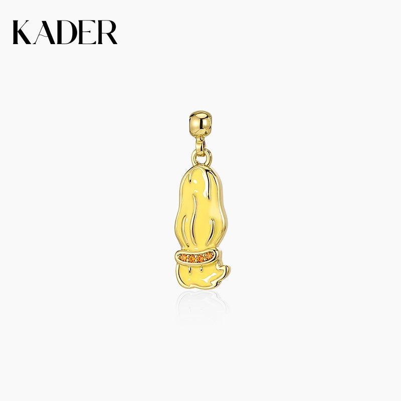 KADER Card Pony Poly Pendant Necklace