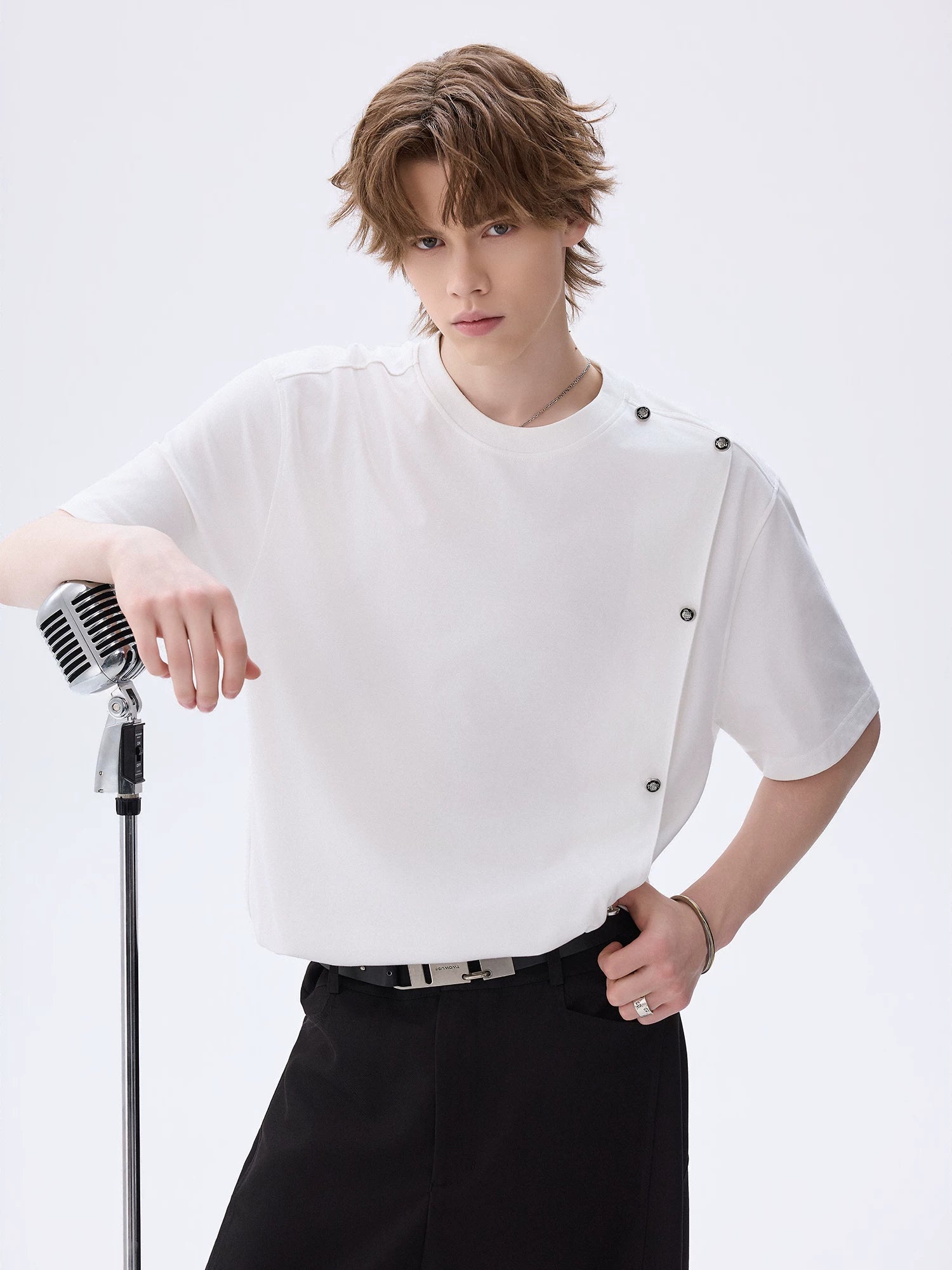 CHOR Front Shoulder Casual Versatile Tee