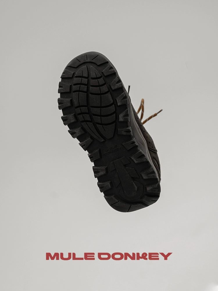 Donkey Makes Old Contrasting Color Breathable Casual Sneakers