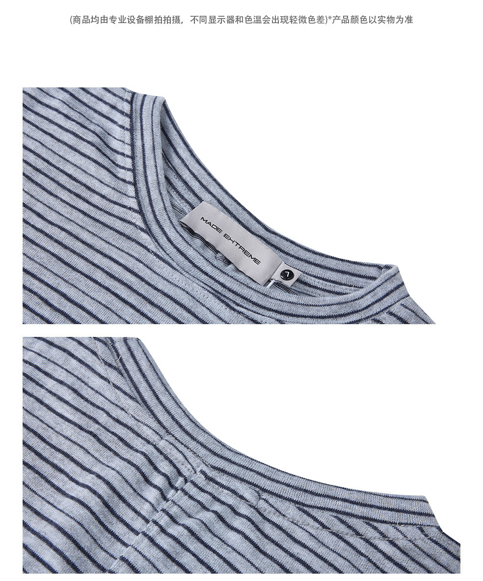 EME Knitted Loose Casual Breathable Tee