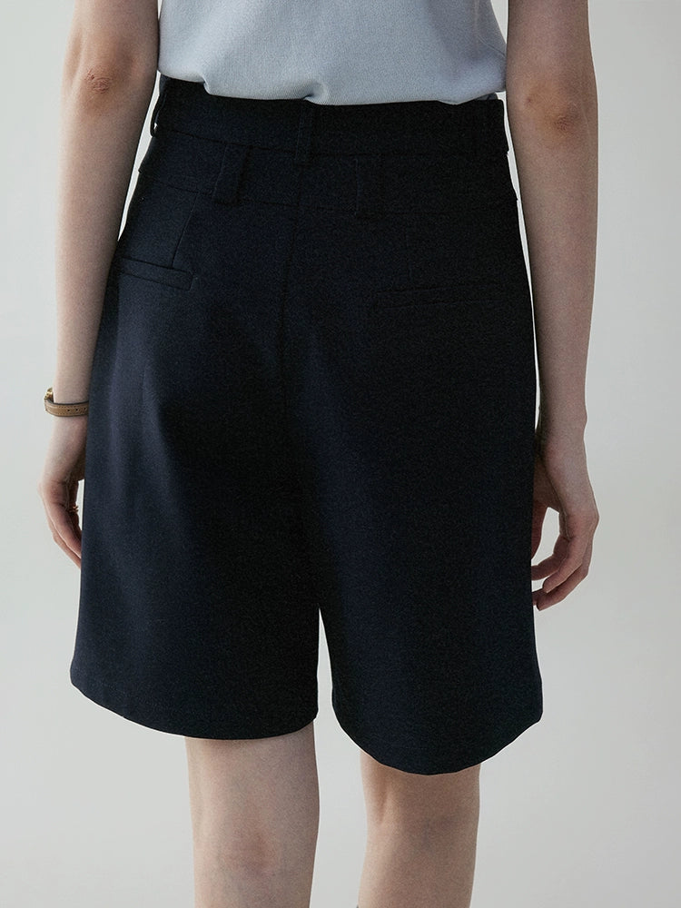 VOOE Korean Loose Casual Suit Five-point Pants