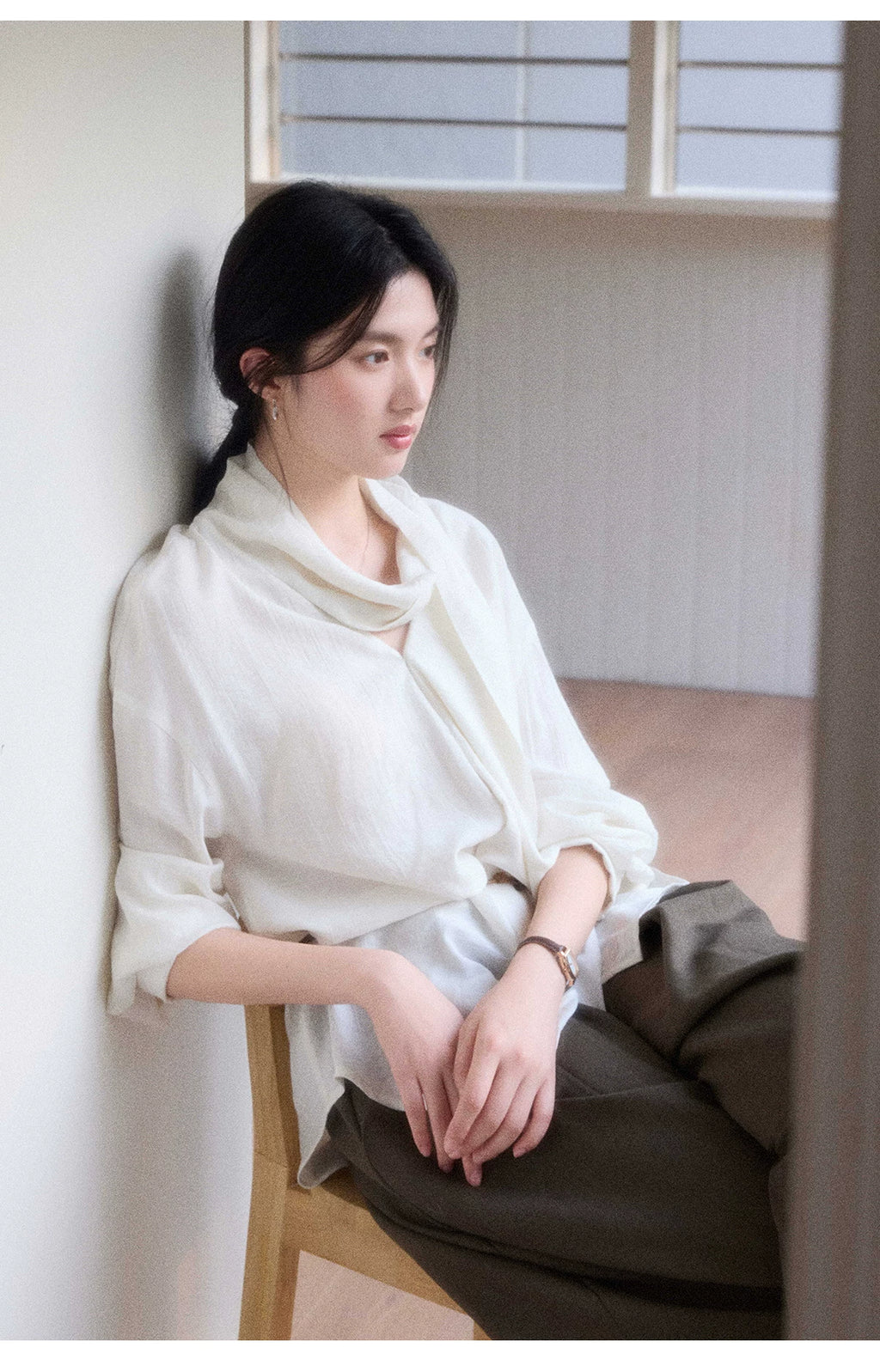 TYANG Streamer Loose Shirt