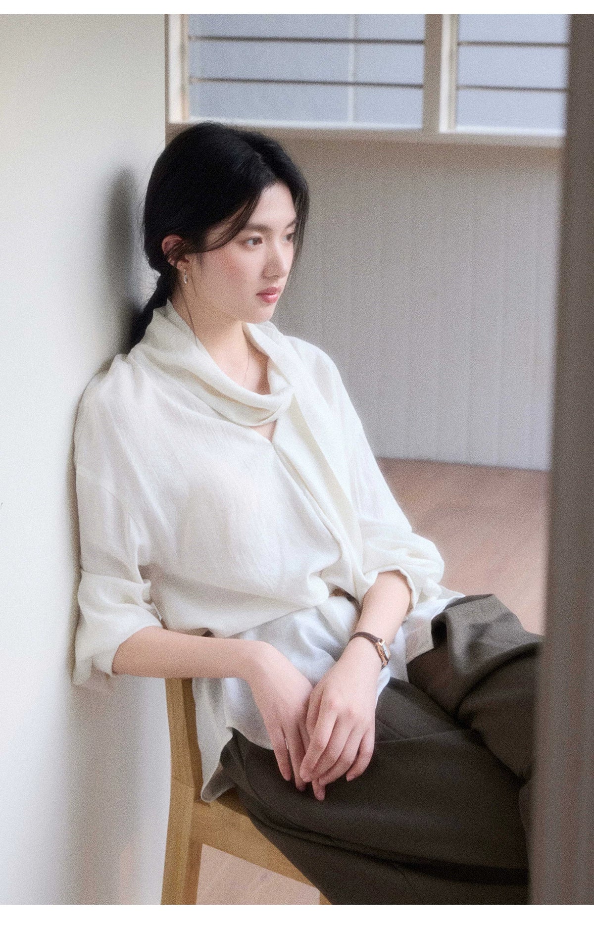 TYANG Streamer Loose Shirt