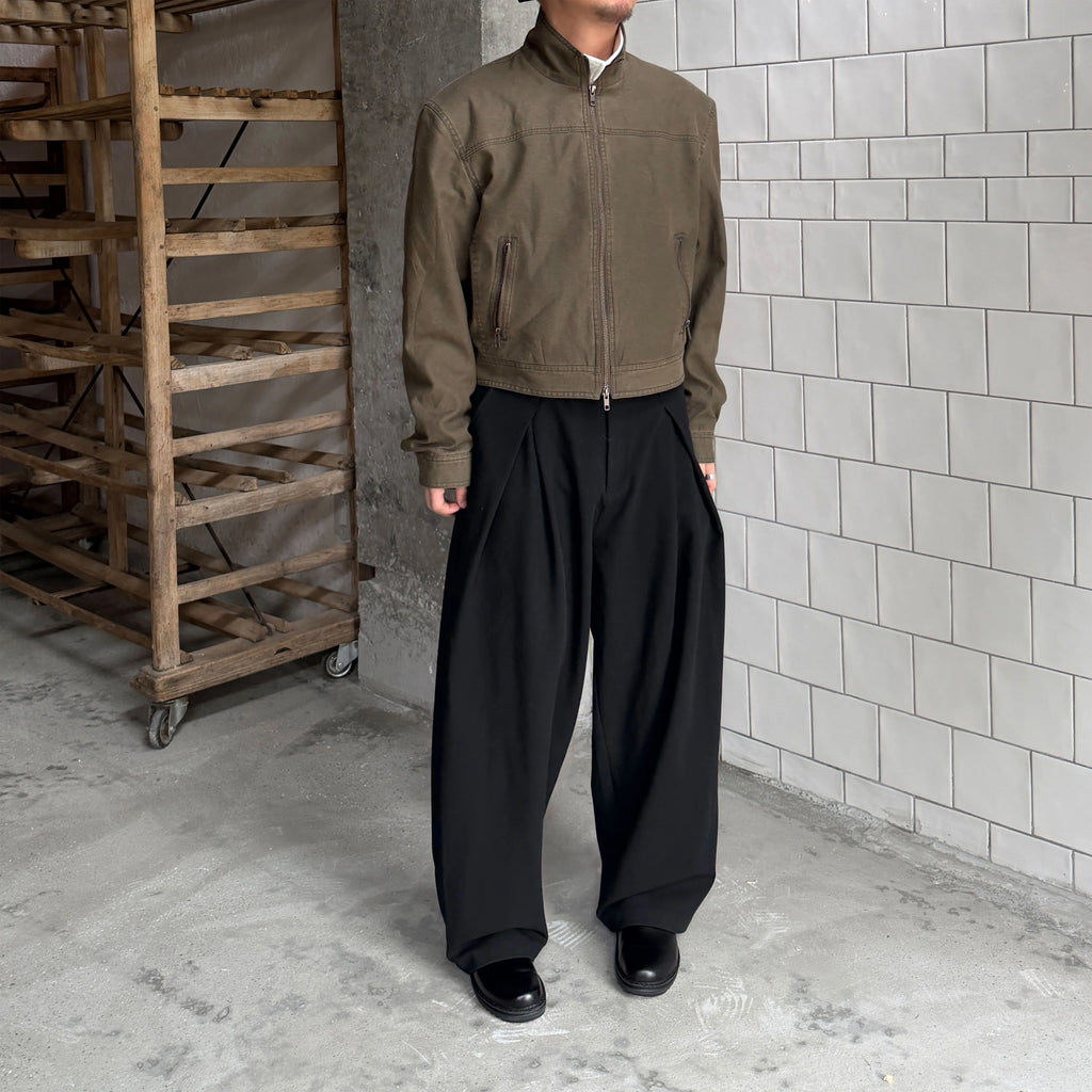 Anniehall Loose Drape Casual Trousers