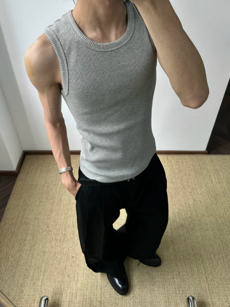 TERRAINCOGNITA Stretch-knit Versatile Vest