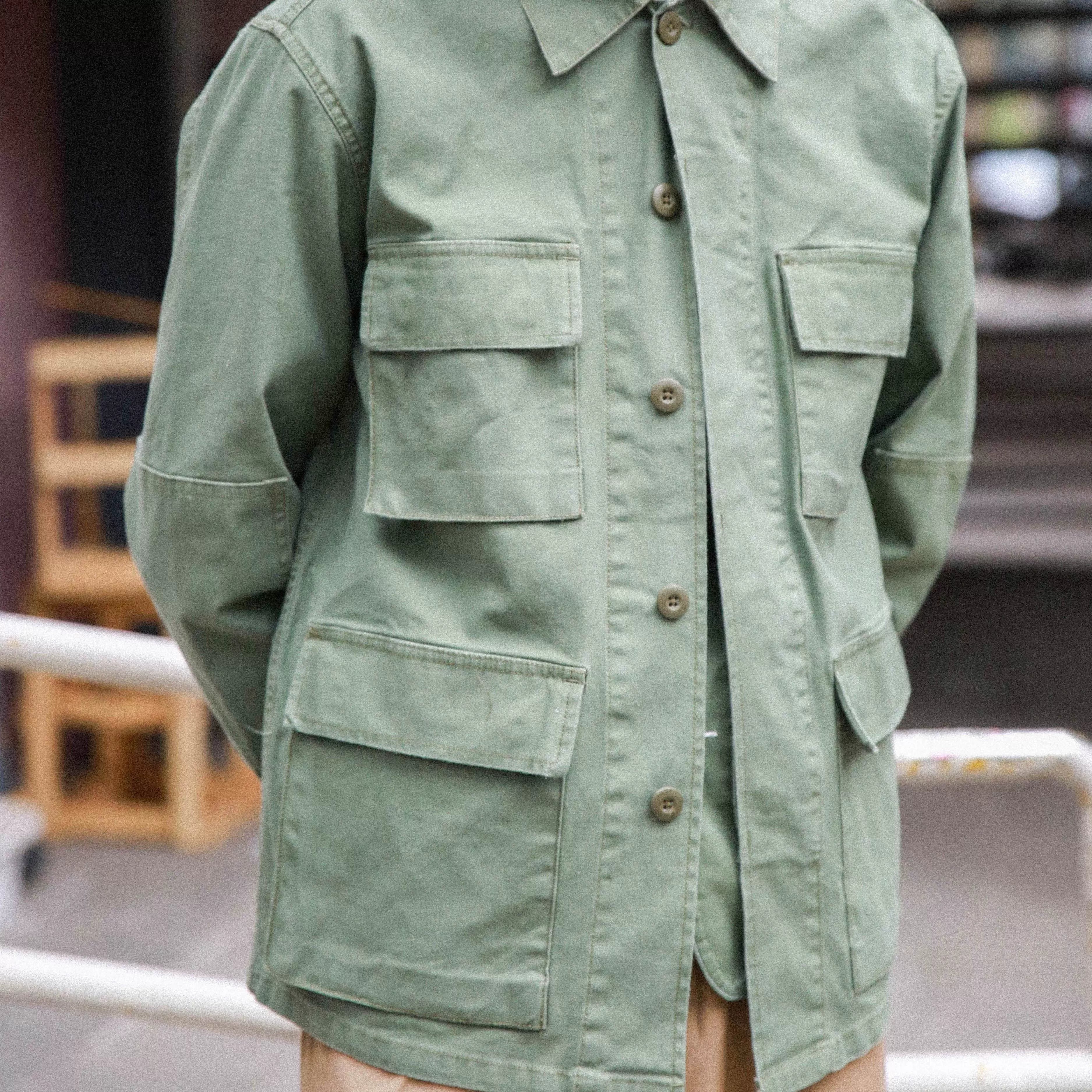Anniehall Makes Old Military Four-bag Jacket